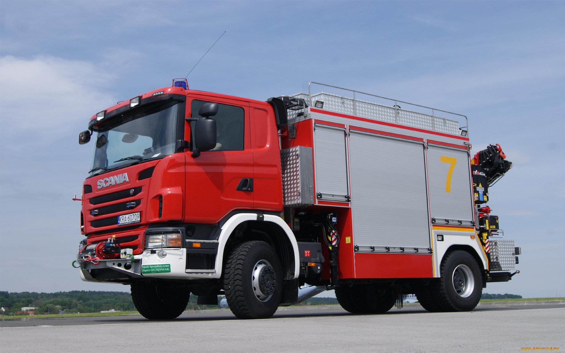 ,  , scania, firetruck